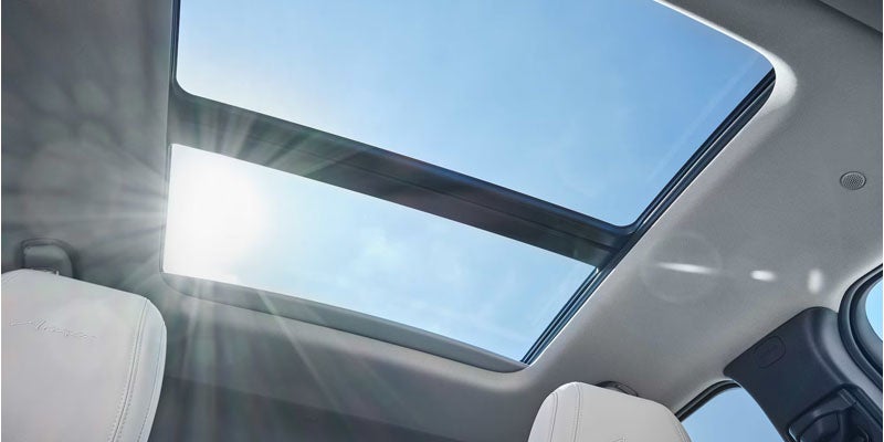 Panoramic moonroof in the 2026 Buick Encore GX allowing natural light into the cabin