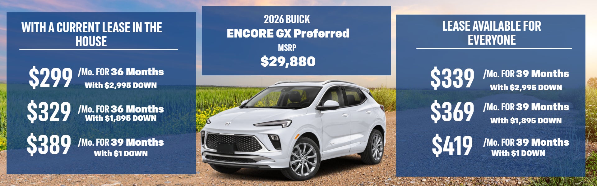2026 BUICK ENCORE GX