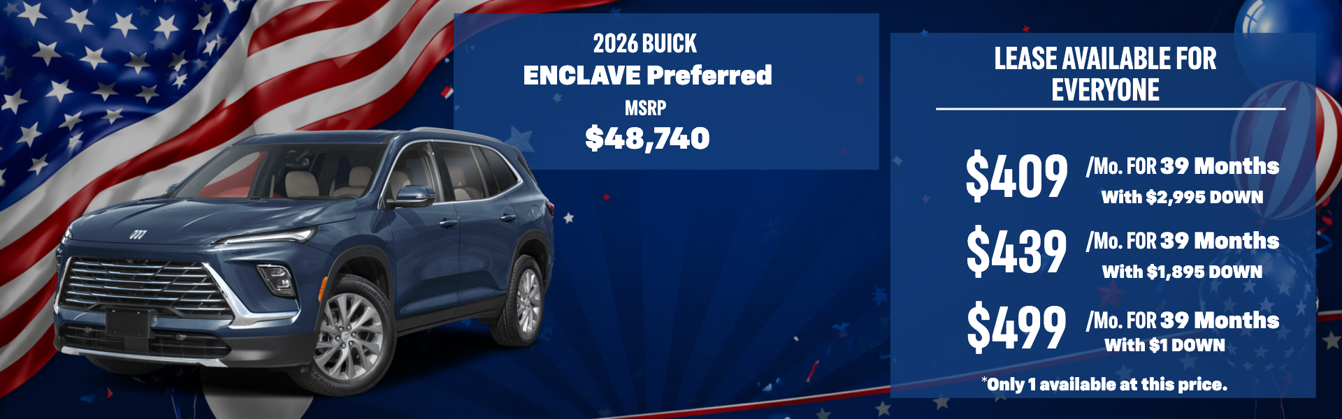 2026 Buick Enclave 