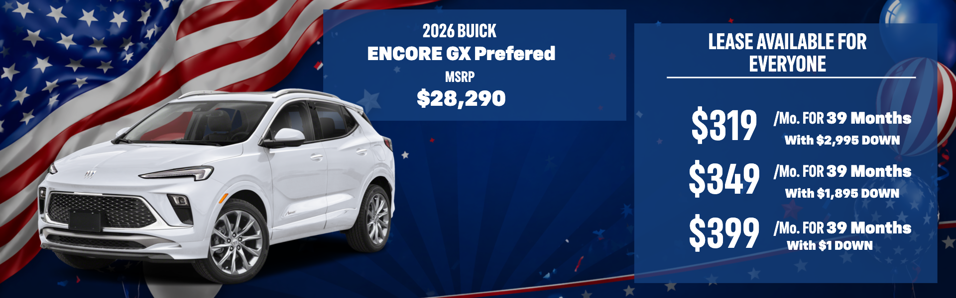 2026 Buick Encore GX Special